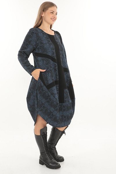 Zedd+ Plus Indigo 23500 Model Dress