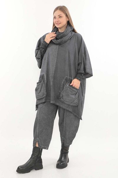 Zedd+ Plus 23652 Model Stone Color Tunic