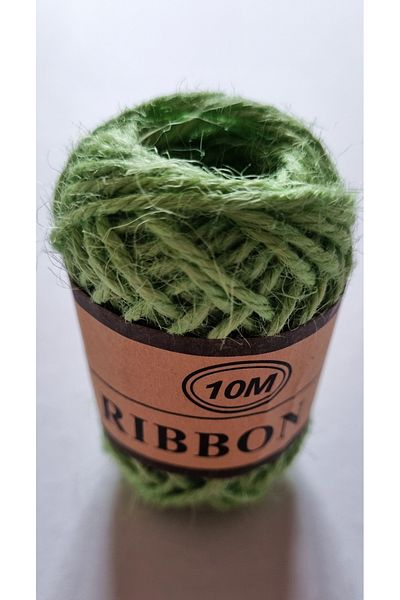 Modellino 1 τεμάχιο ιστός ιούτες Yumak Jute Twine Twine 10m - Επιλογή χρώματος 1 τεμάχιο