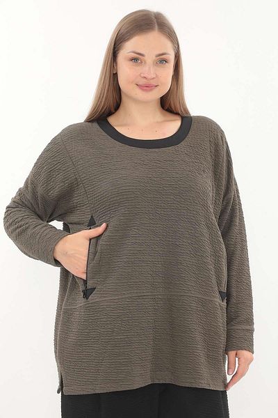 Zedd+ Plus 23512 Model Khaki Tunic