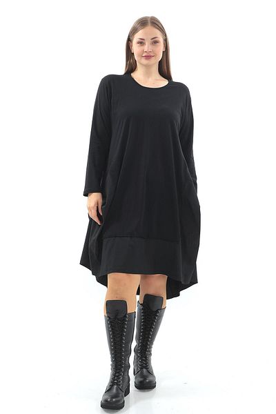 Zedd+ Plus Black Dress - 23687 Model