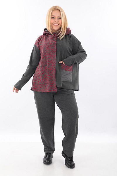 Zedd+ Plus 24537 Model Red Jacket