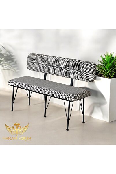 BY HAKAN AŞKIN 120 cm Metal Ayaklı Metal Alt Kasalı Kazayağı New 2025 Sırtlı ...