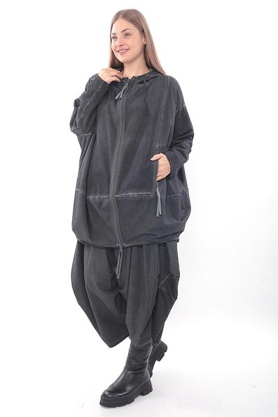 Zedd+ Plus Anthracite Tunic - 23654 Model
