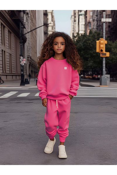 MiaBaby Σετ αθλητικής φόρμας Crew Neck