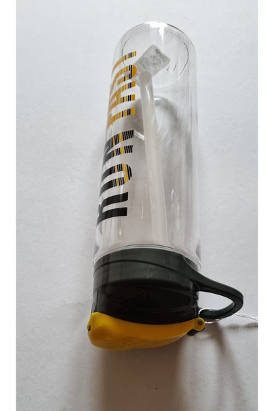 Mahi Max Run Fast Piano 700ml Tritan Detox Flask Water Bottle with Straw