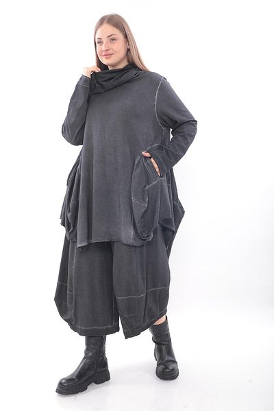 Zedd+ Plus 23581 Model Anthracite Tunic