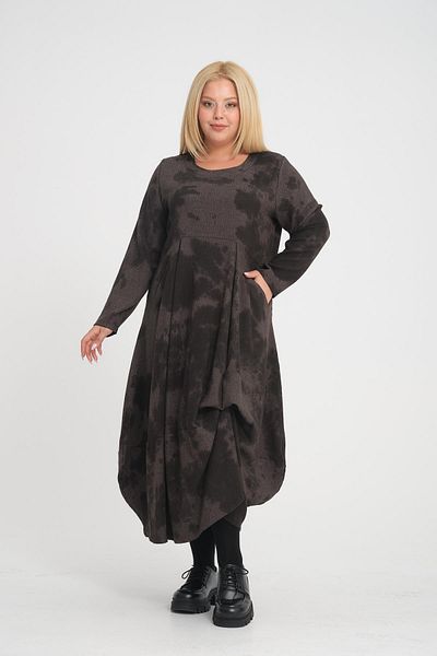 Zedd+ Plus 24582 Model Brown Dress