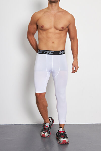 Wild Athletic Basketbol Tek Bacak Uzun 3/4 Spor Tayt Sol Uzun