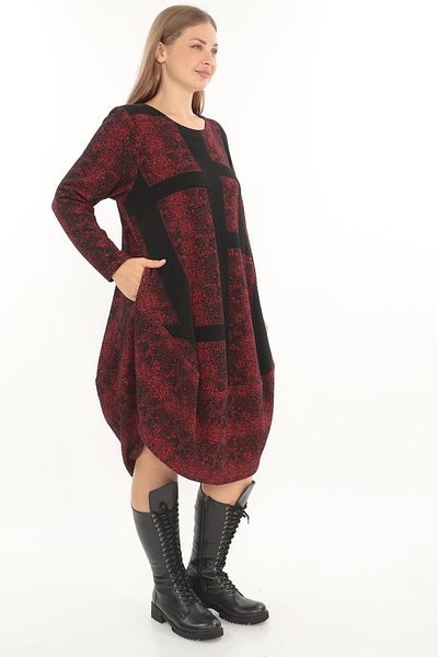 Zedd+ Plus 23500 Model Red Dress