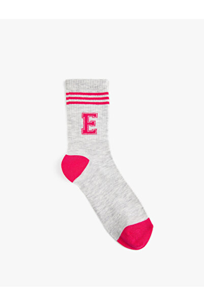 Koton E Harfli Soket Çorap