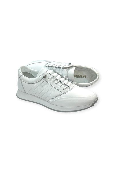 Taşpınar Ayakkabı 100% Leather Orthopedic Men's Daily Summer Smart Lace-Up Shoes 40-44