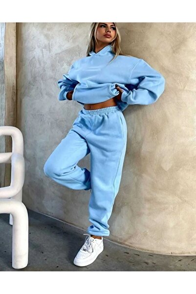 KOZİA OUTDOORS malkoçbey kapüşonlu Eşofman Takımı Sweatshirt Jogger