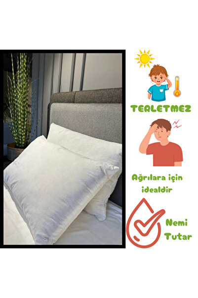 SAFYÜN Saf Yün İkili yastık 1250 gr saf merinos kuzu yünü