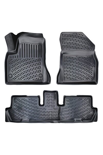 Rizline Citroen C4 Grand Picasso 7 Koltuk 2006-2013 3d Siyah Kokusuz Havuzulu...