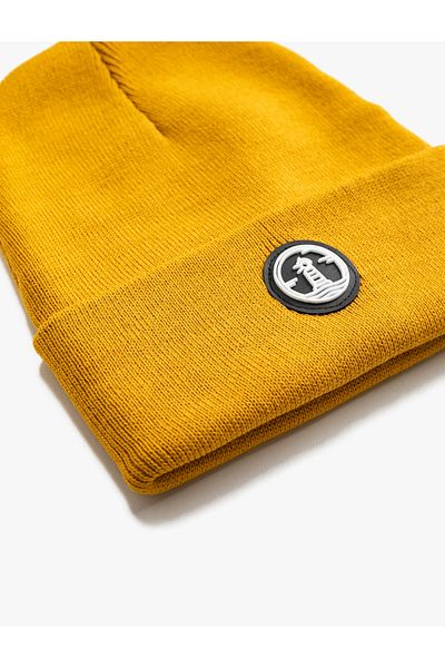Koton Label Detailed Knitted Beret