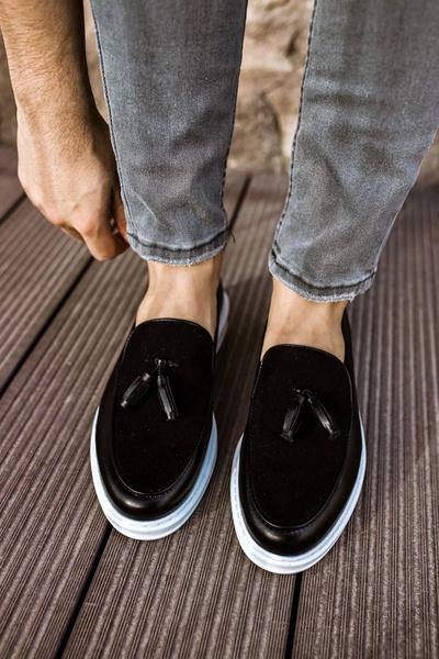 Chekich Ch002 Cbt Loafer Pelle - Men's Black Shoes