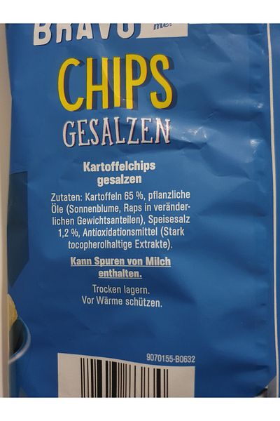 PENNY Bravo Chips - 200g Gesalen Outfit