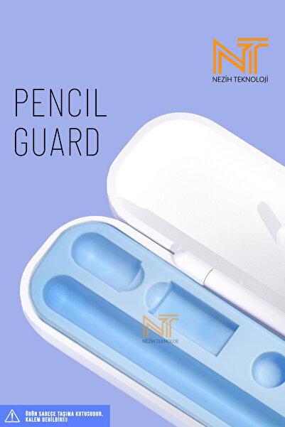 Nezih Case Pencil 1 / 2 usb C / pro / Huawei / Honor ve Tüm Tablet Kalemleriyle Uyumlu Taşıma Kutusu