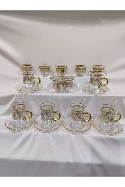 AR HOME 50 Pcs Tea Cawa set Leaser
