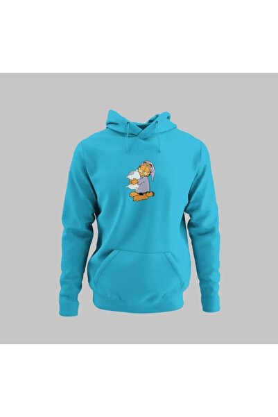Bek Tasarım Uykulu Garfield Sweatshirt