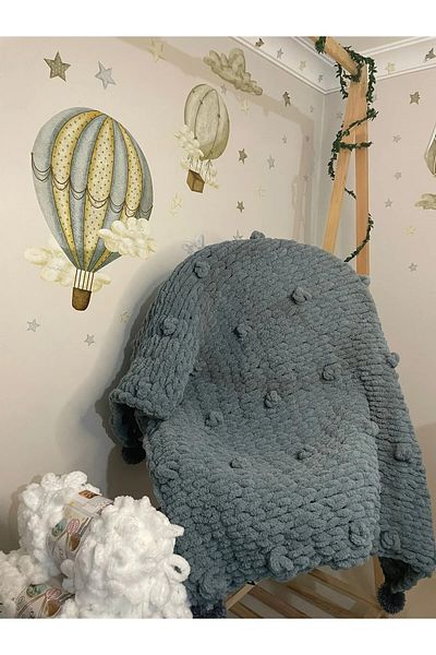 Nova Home Puffy Tv Blanket, Baby Blanket, Single Blanket, Decor Blanket