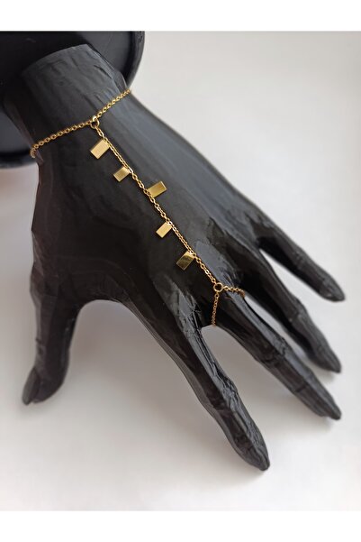 PileaD Gold Sequined Steel Shahmeran