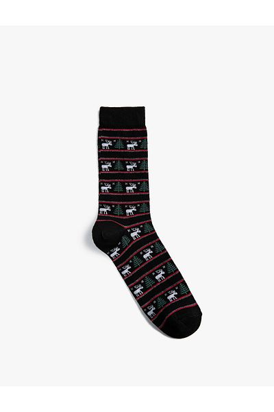 Koton New Year Printed Socks
