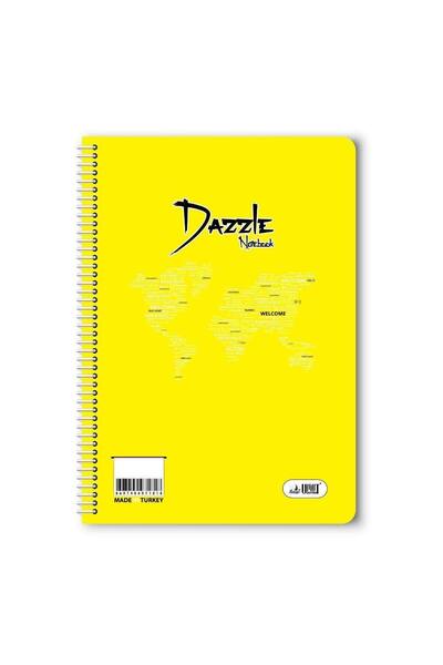 Umut 120 listova Karirano spiralna plastična korica, sveska veličine A4