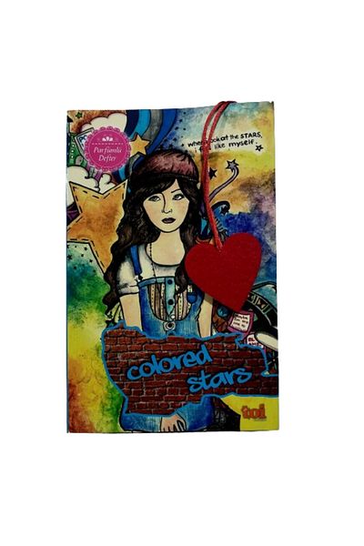 Glanart 80 ورقة يوميات / تذكار / كتاب قصائد مقاس A5 مخطط