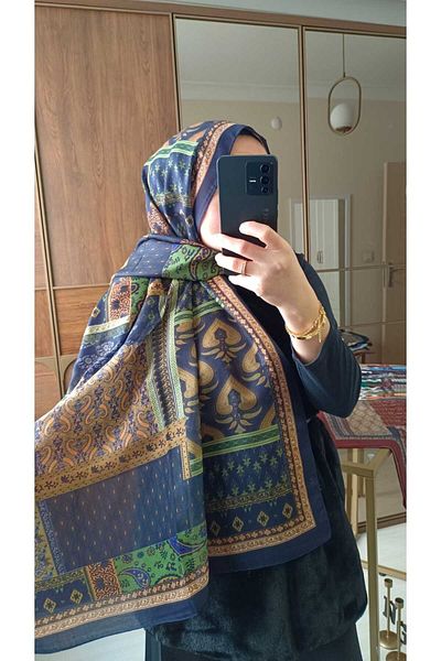 MODA Etro Spade Pattern Cotton Soft Shawl