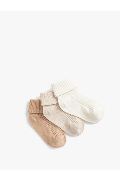 Koton Pack of 6 Basic Socks Cotton Blend
