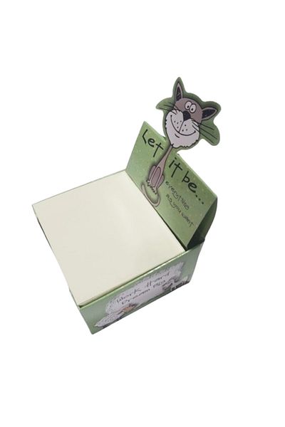 Glanart 80 gr paper cute block cube note paper 80x80mm 500 pcs