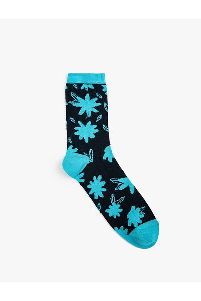 Koton Sosete Floral Socket