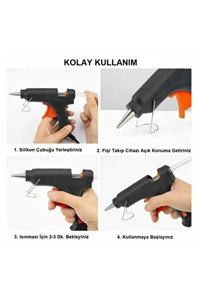 Südor ince silikon tabancası sıcak silikon makinası