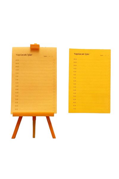Glanart tabletop easel type mini memo pad with refills 10x20 cm size daily planner