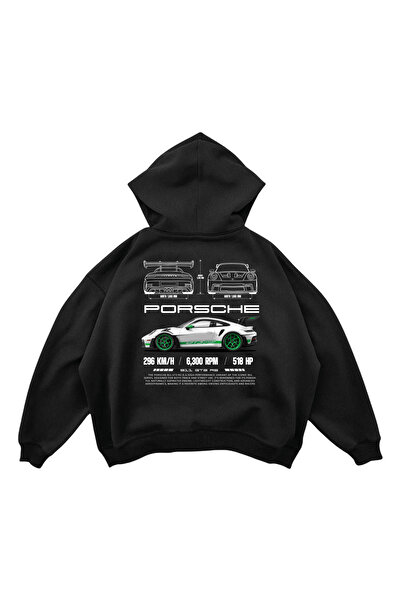 SVART WEAR Hanorac cu glugă supradimensionat Porsche GT3RS Design Premium