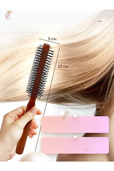 Transformacion Wooden Handle Blow Drying Brush - 721202