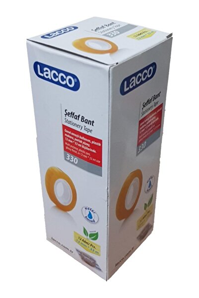 Lacco Para Bandı 12 Mm X 33 M 12'li Paket Selebant