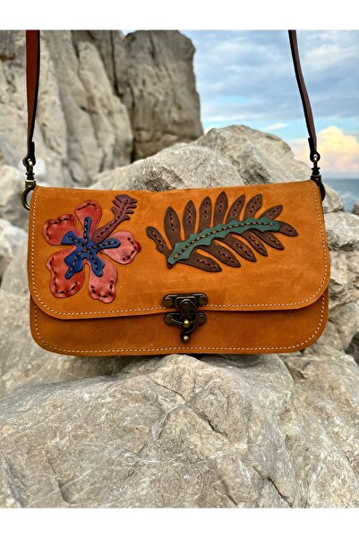 NOBLEISTIQUE El Yapımı Hakiki Deri Kadın Ayarlanabilir Askılı Omuz Çantası – ...