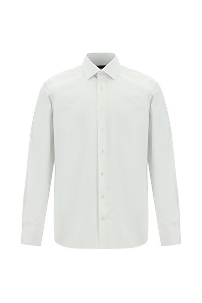 Abdullah Kiğılı Βαμβακερό πουκάμισο με κλασικό σχέδιο - μακρυμάνικο