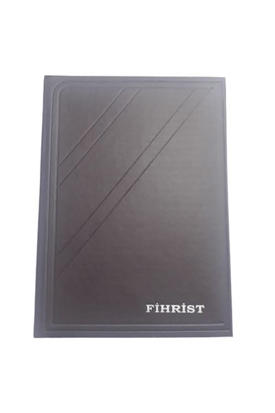 SİM 20 Li Commercial Index 17X24 Size Stitched Brown