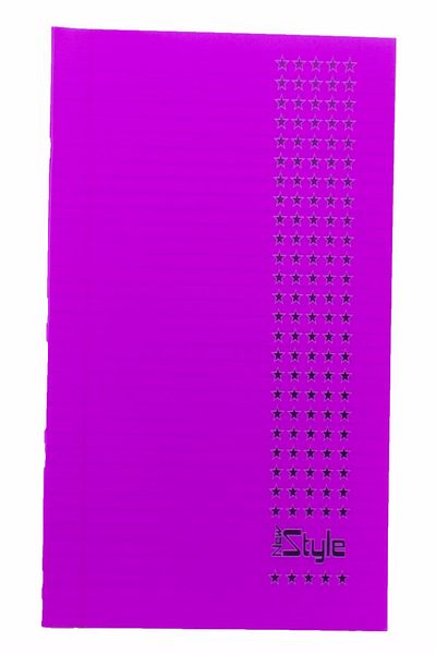 NEW STYLE Carnet de note în carouri cu 100 de coli, cu copertă din plastic, dimensiunea A4