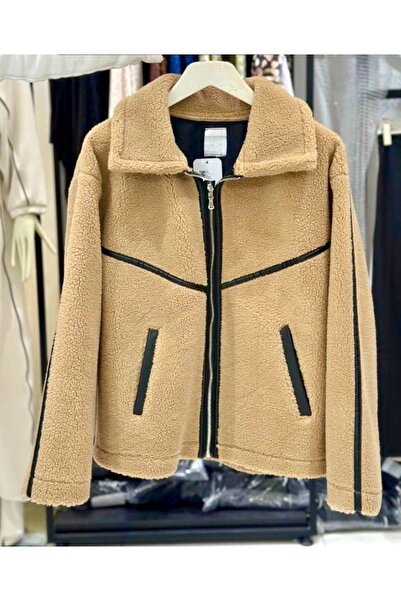 NECCE Teddy Peluş Mont Camel