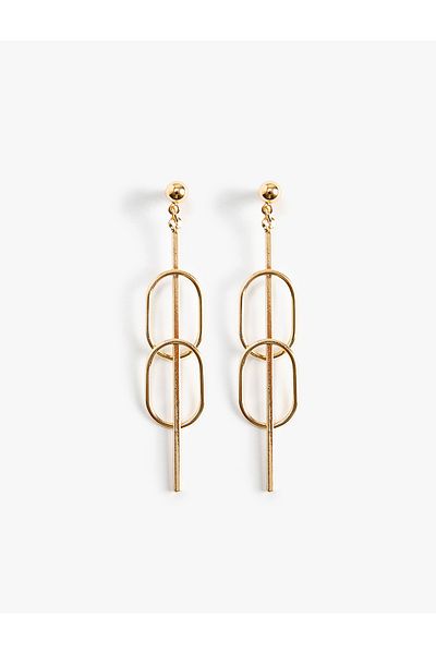 Koton Geometric Shaped Dangle Earrings