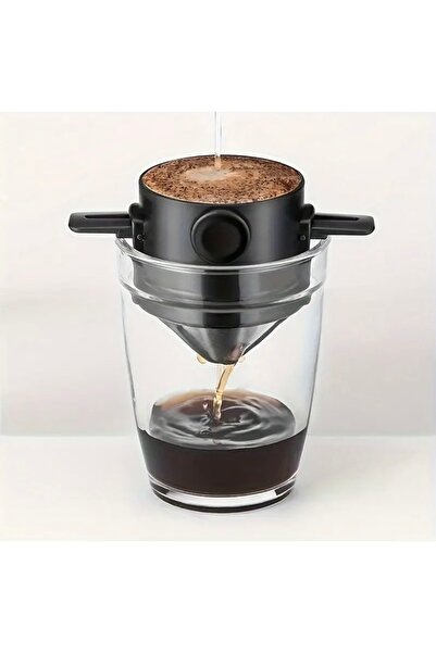 ZUMRANKA Taşınabilir Paslanmaz Çelik Kahve Demleme Aparatı - Filtre Kahve İçi...