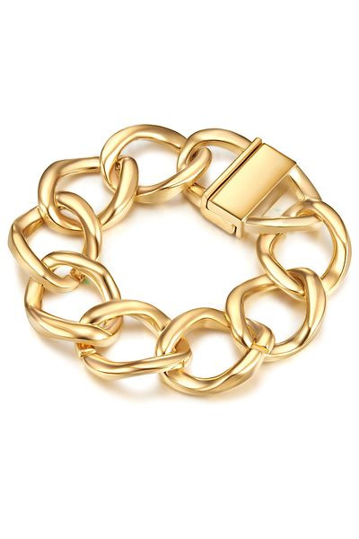 Lulu & Jane Modeschmuckarmband Armband Gelbgold