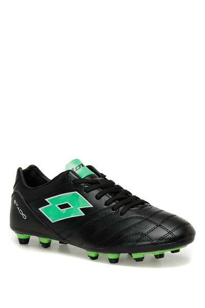 Lescon Pantofi de fotbal pentru bărbați Stadio Fg 3fx Black