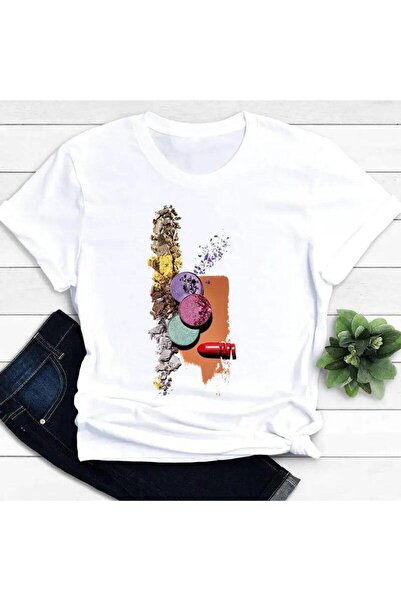 YUNAYT ΓΥΝΑΙΚΕΙΑ ΛΕΠΤΟΜΕΡΗ ΕΚΤΥΠΩΣΗ ΜΕΓΕΘΟΣ ΦΑΡΔΙ ΚΟΜΜΕΝΟ T-SHIRT ΠΟΔΗΛΑΤΟ