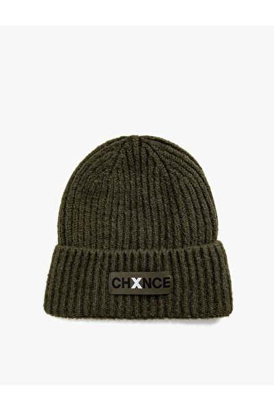 Koton Detailní štítek Pletený baret